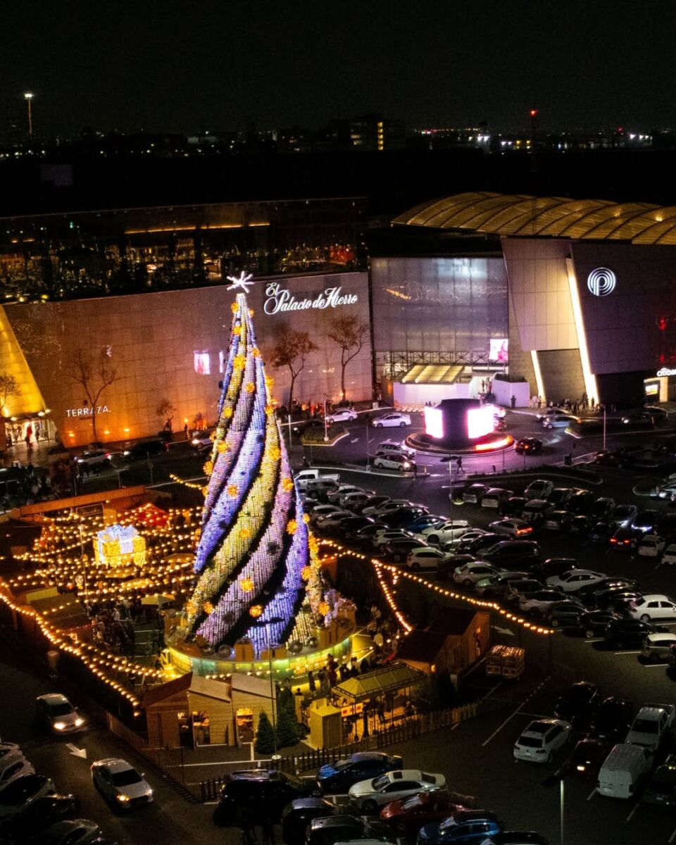 perisur con actividades navideñas