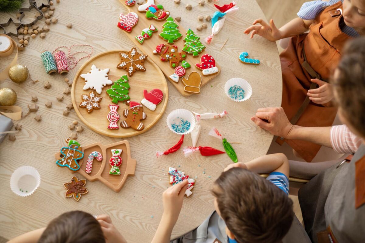La receta para preparar galletas navideñas con tus hijos estas vacaciones 