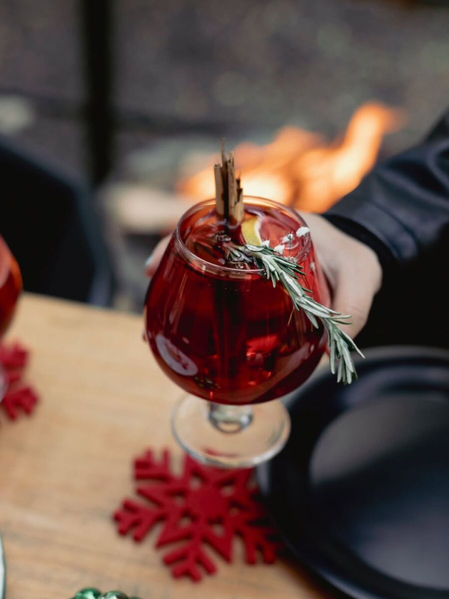 bebidas de temporada navideña 
