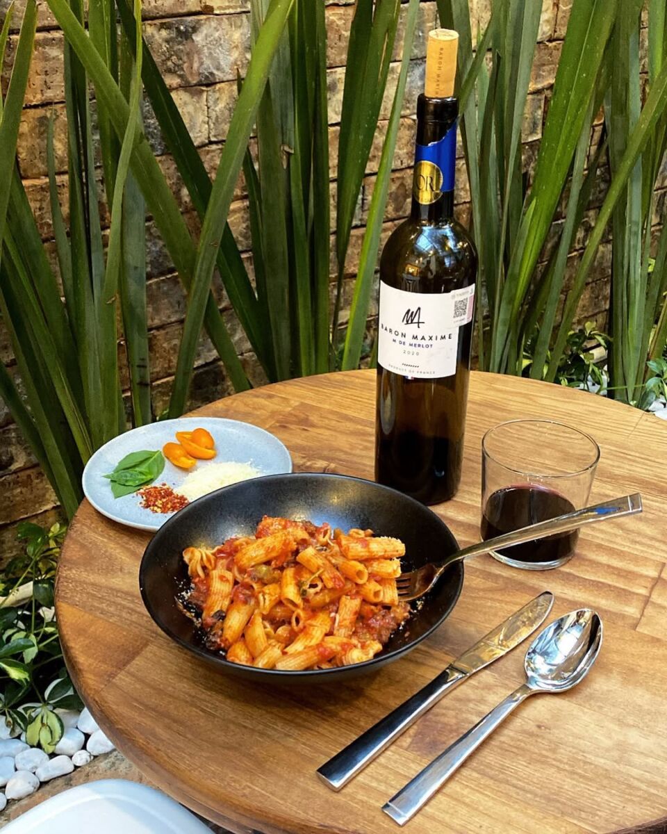 Travertino Pasta Bar es un restaurante italiano en Lomas de Chapultepec