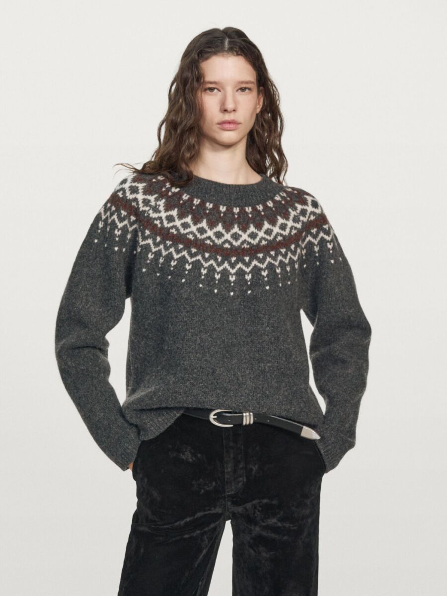 suéteres en tendencia, fair isle