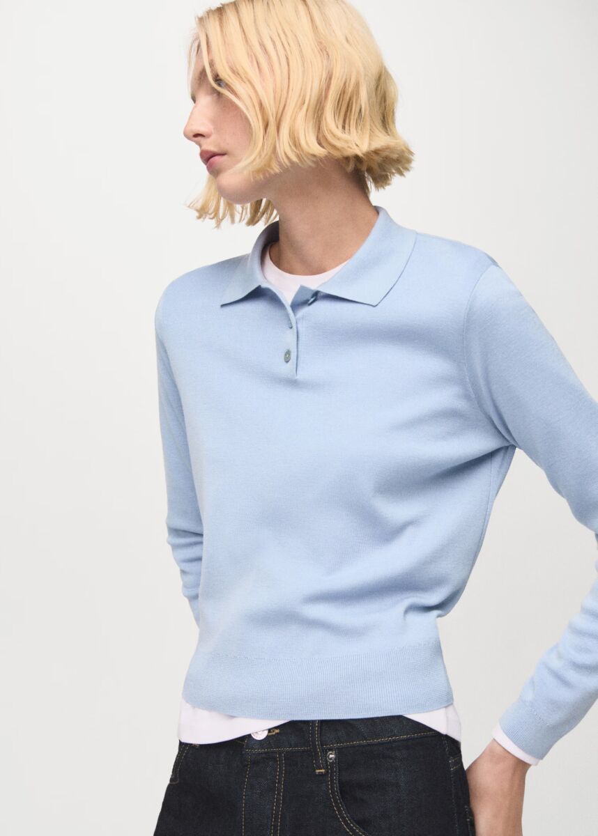 suéteres en tendencia, tipo polo