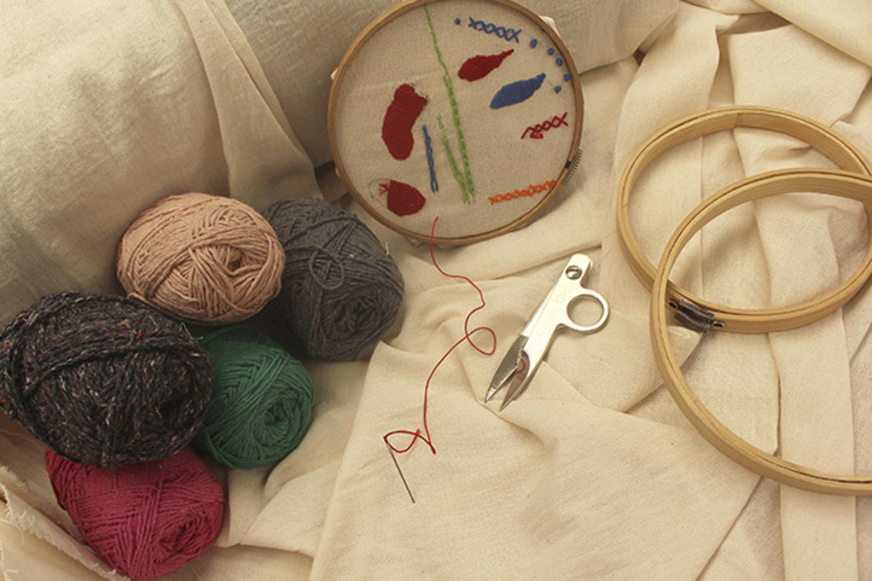 "laboratorio textil", taller en museo del chopo