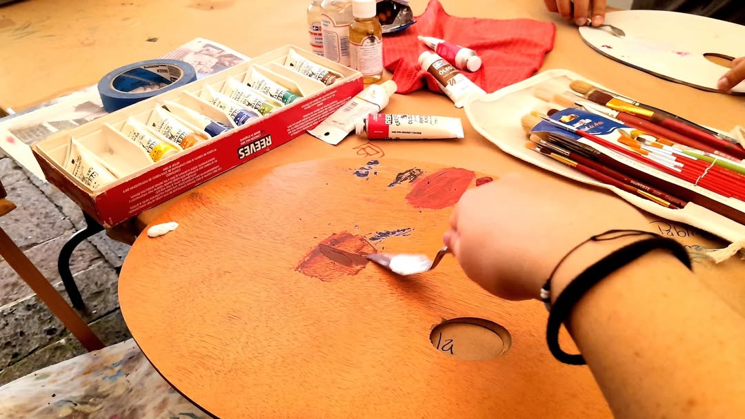 taller de pintura al óleo en museo casa del risco