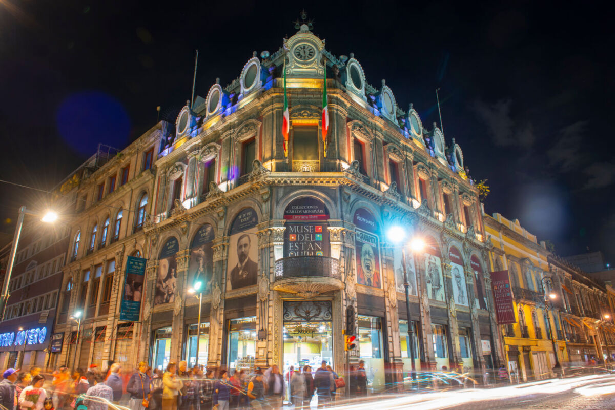 noche de museos en el Museo del estanquillo