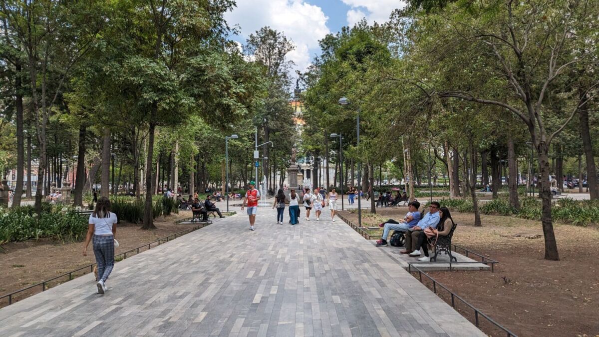 La Alameda Central es el parque público más antiguo de América