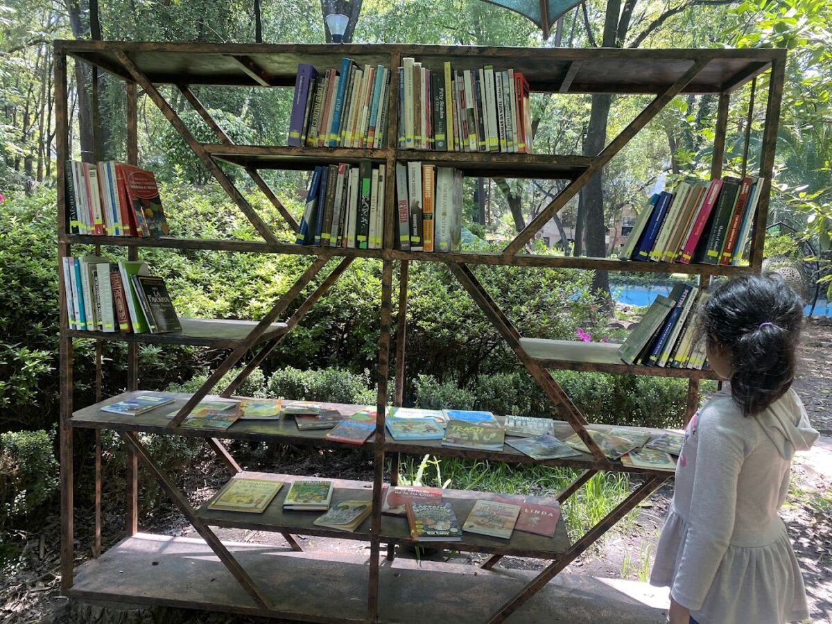 El Audiorama Parque Méxicot tiene una biblioteca con libros donados 