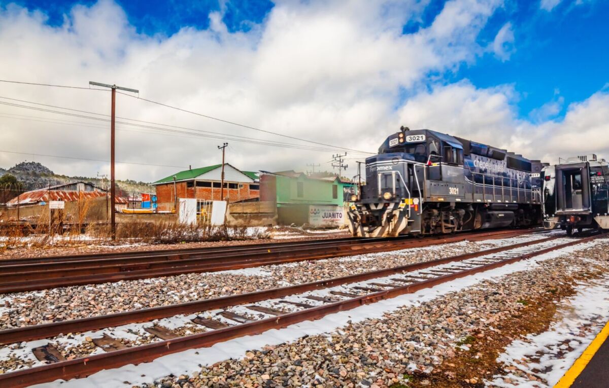 tren el chepe en creel, chihuahua como destino invernal