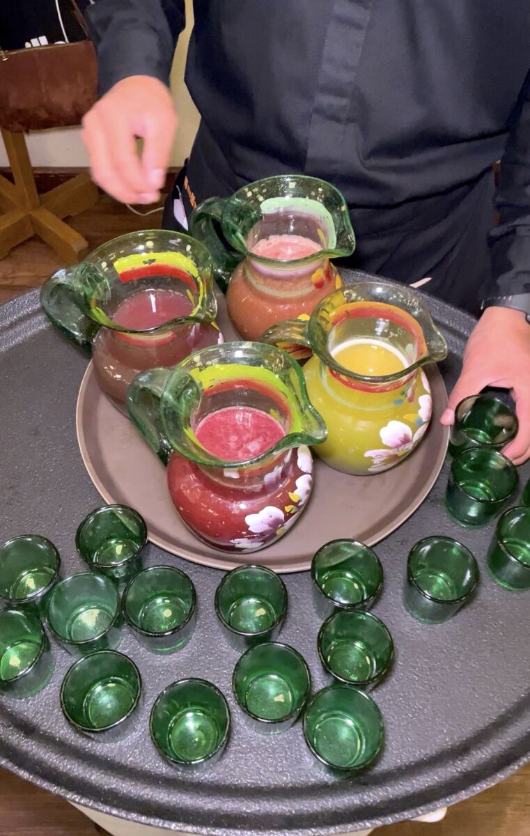 Festival Gastronómico del Pulque en el Mural de los Poblanos