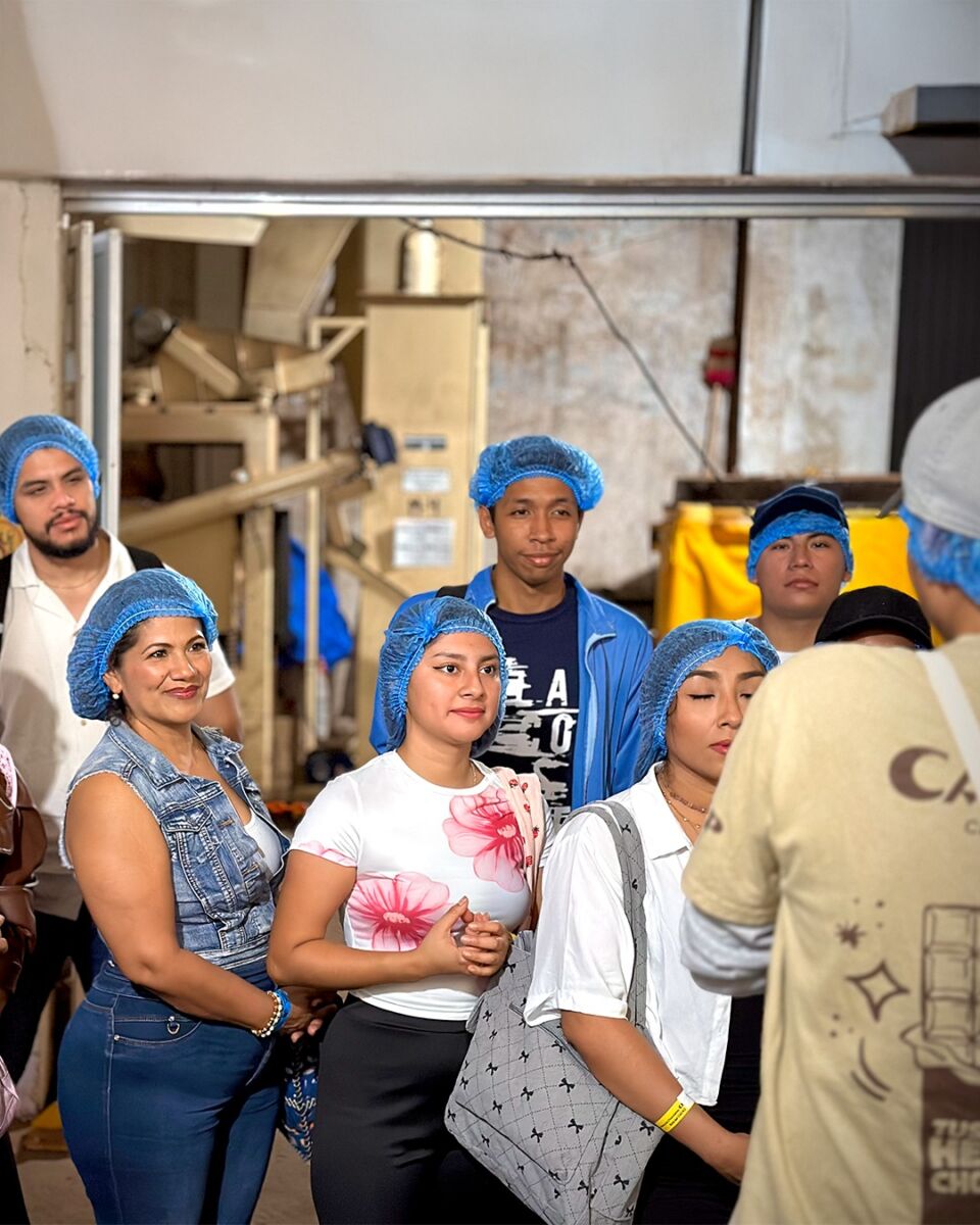 Recorrido por la fábrica de chocolates CACEP