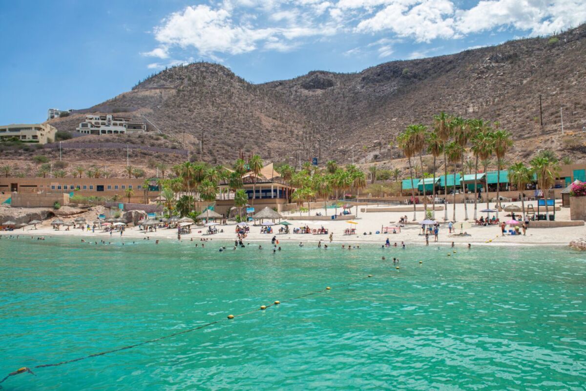 playa turquesa en Baja California Sur 