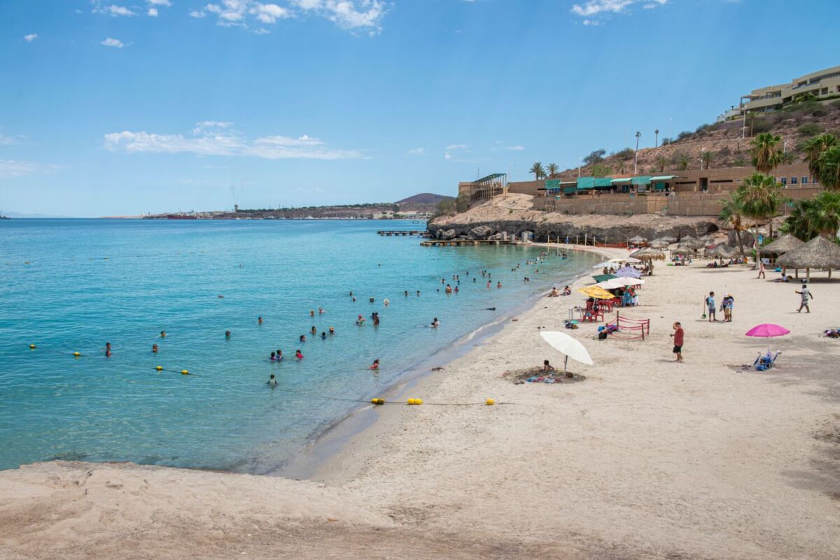 playa blue flag en Baja California Sur 