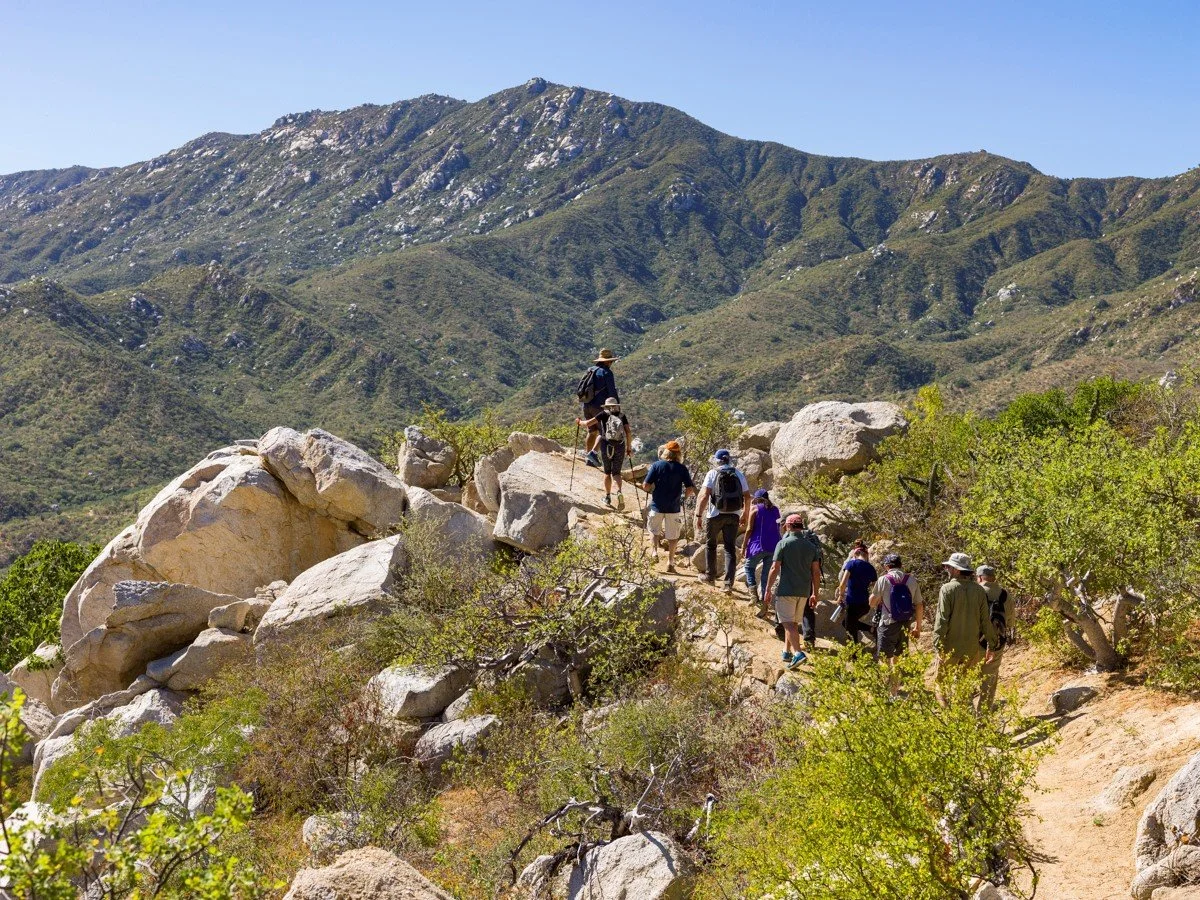 senderismo en la paz