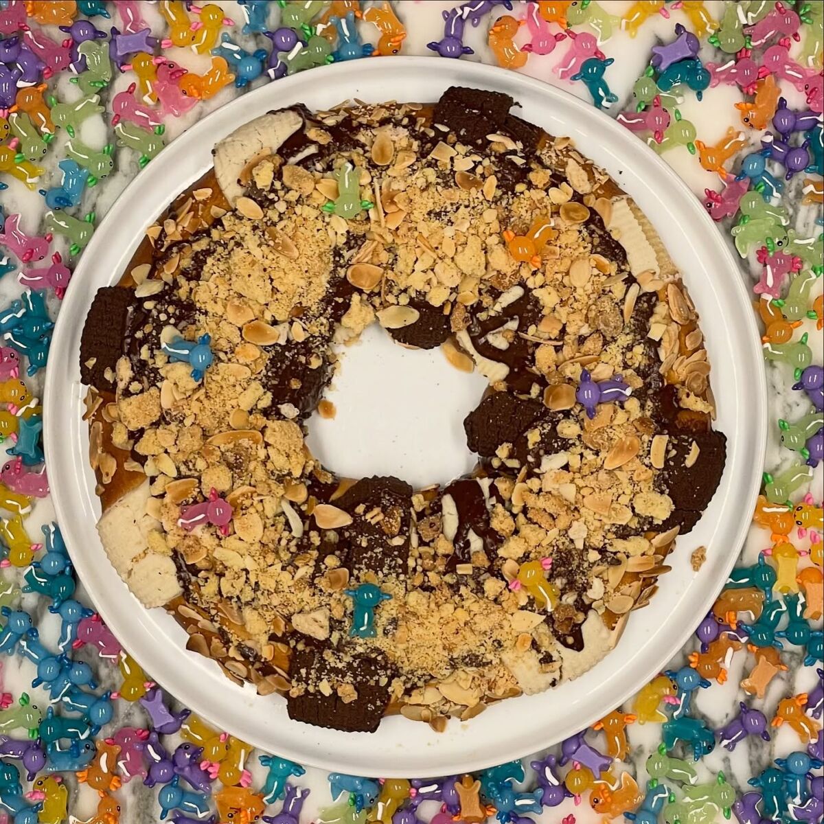 rosca de reyes Cardín Pastelería