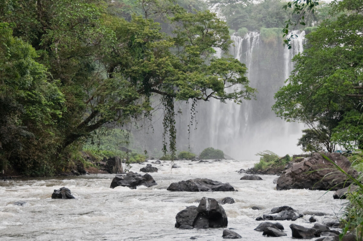 Hay una leyenda que dice que Tláloc, el dios de la lluvia habitó en la cascada de Eyipantla