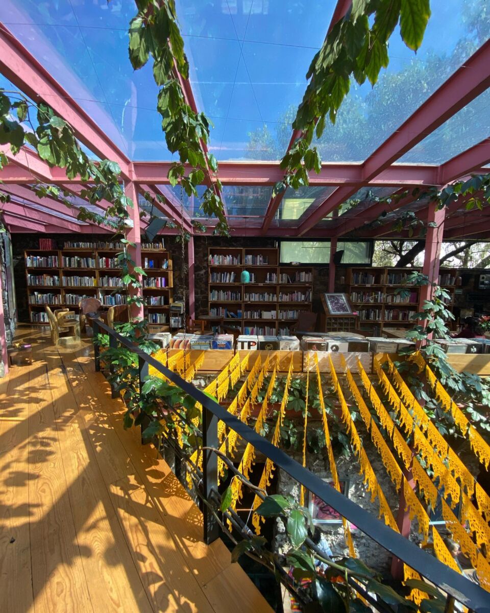 Esta es la biblioteca oculta entre piedras volcánicas del Pedregal que casi nadie conoce en la CDMX