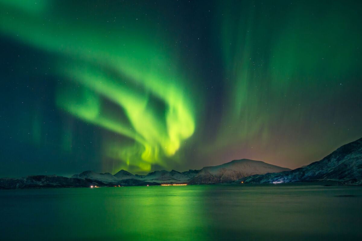 Las auroras boreales son un fenómeno natural de la Tierra 