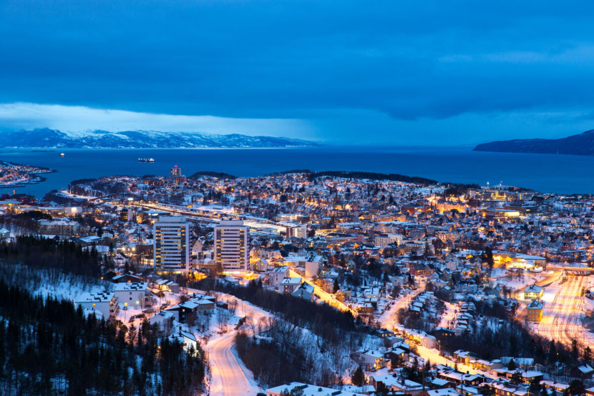 Ciudad de Narvik, Noruega 
