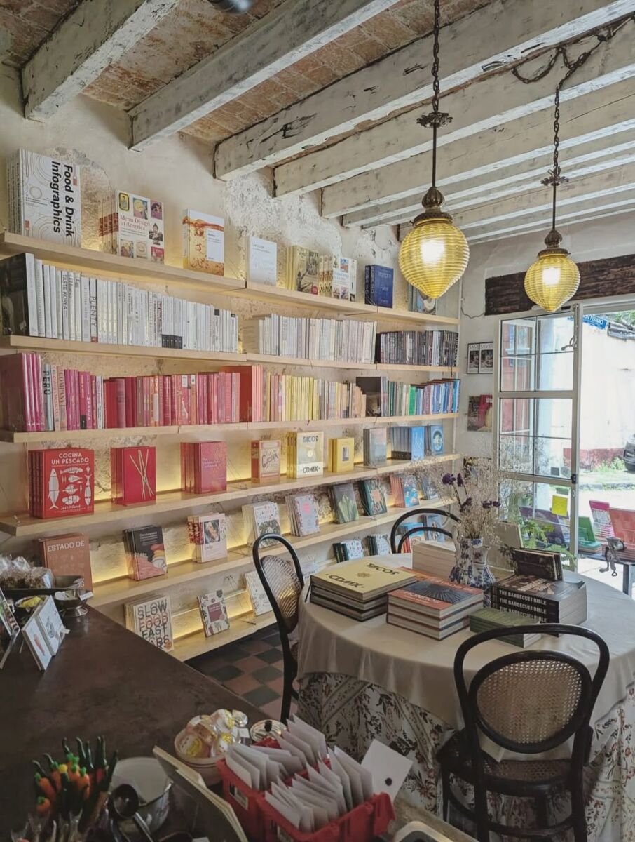 Gallinea de Guinea es una librería en San Ángel 