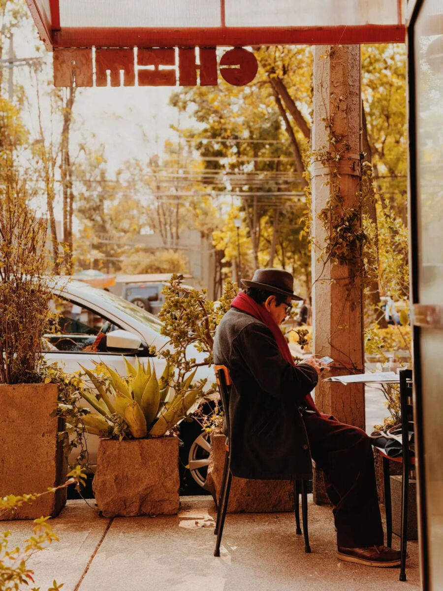 La cafetería más bonita de Chimalistac para pedir un café caliente y leer sin prisas