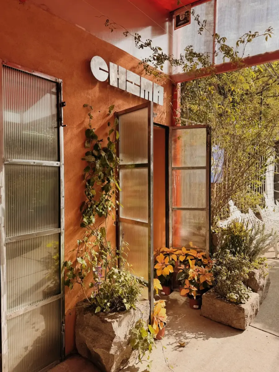 Chima es una nueva cafetería en el barrio de Chimalistac 