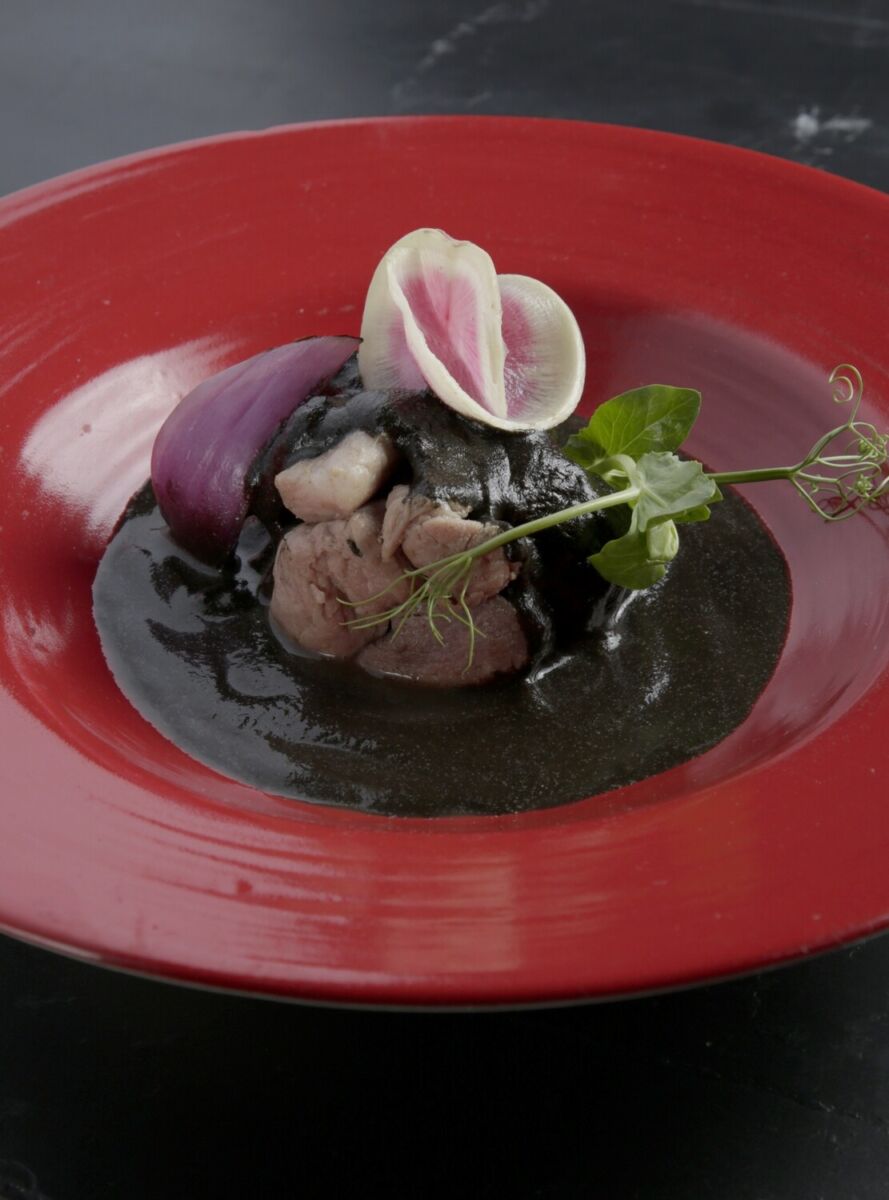 Mole negro de Huitlacoche