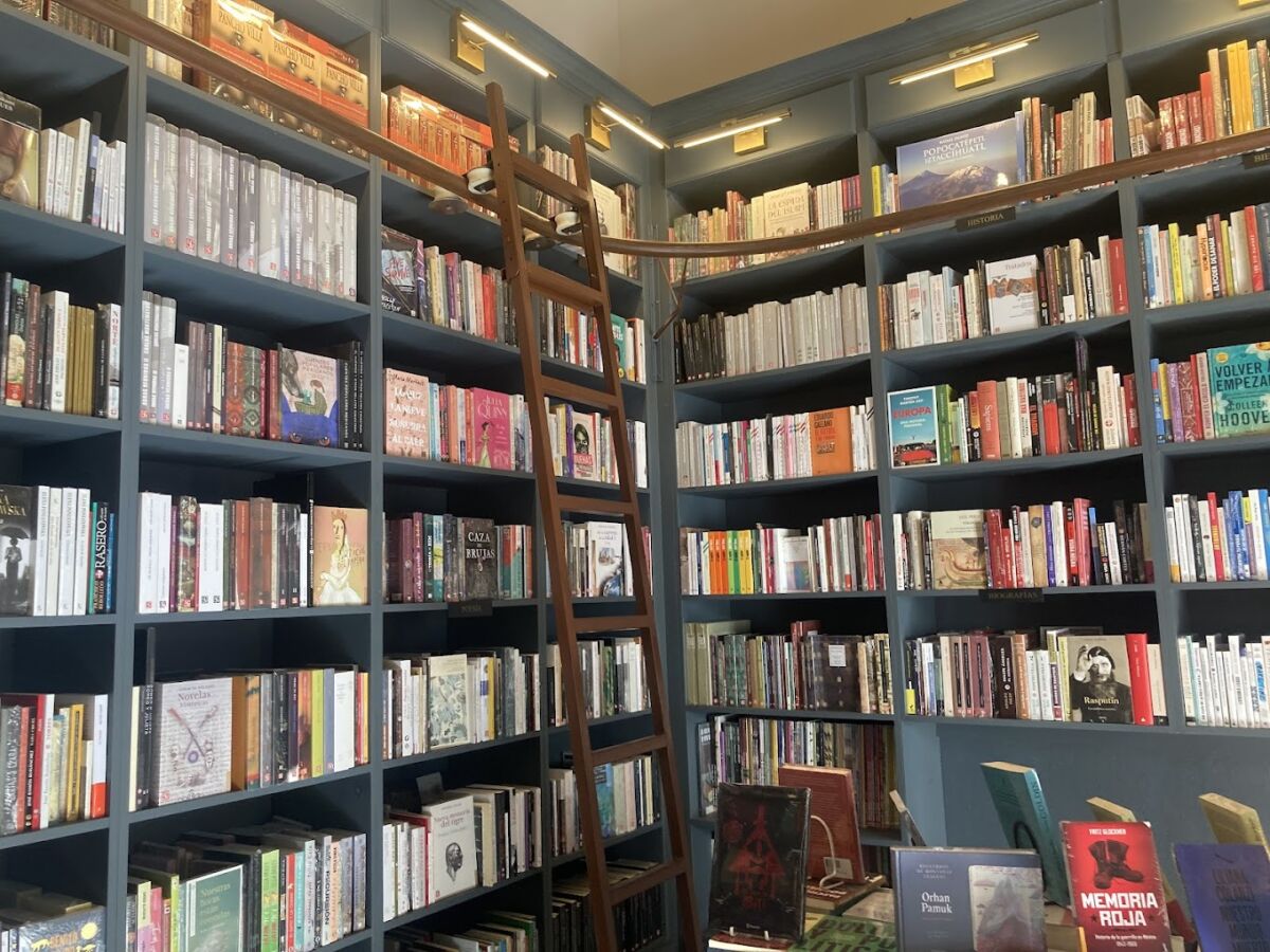 librería independiente en el centro