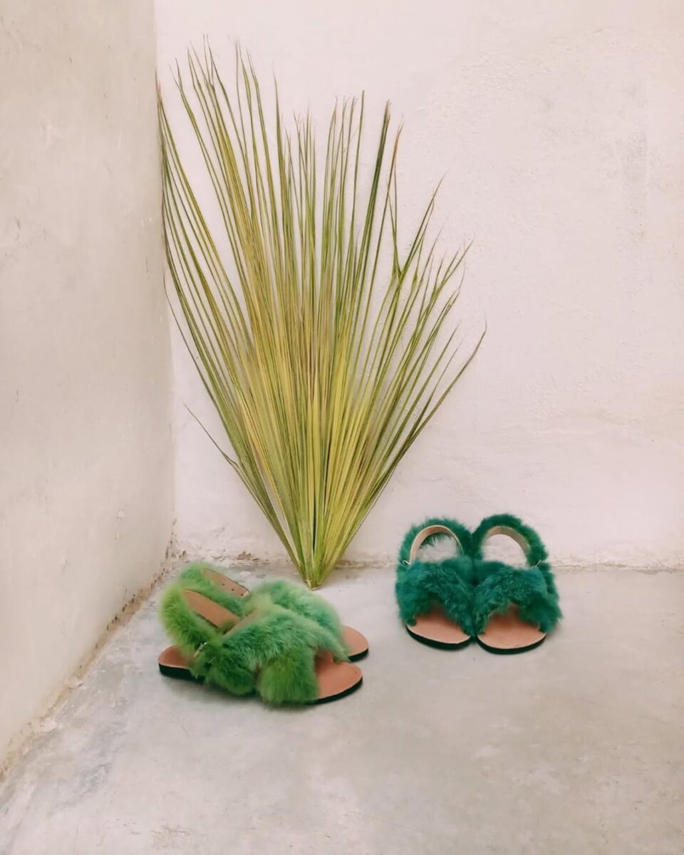 bitsa verdes de la marca mexicana baku artesanal