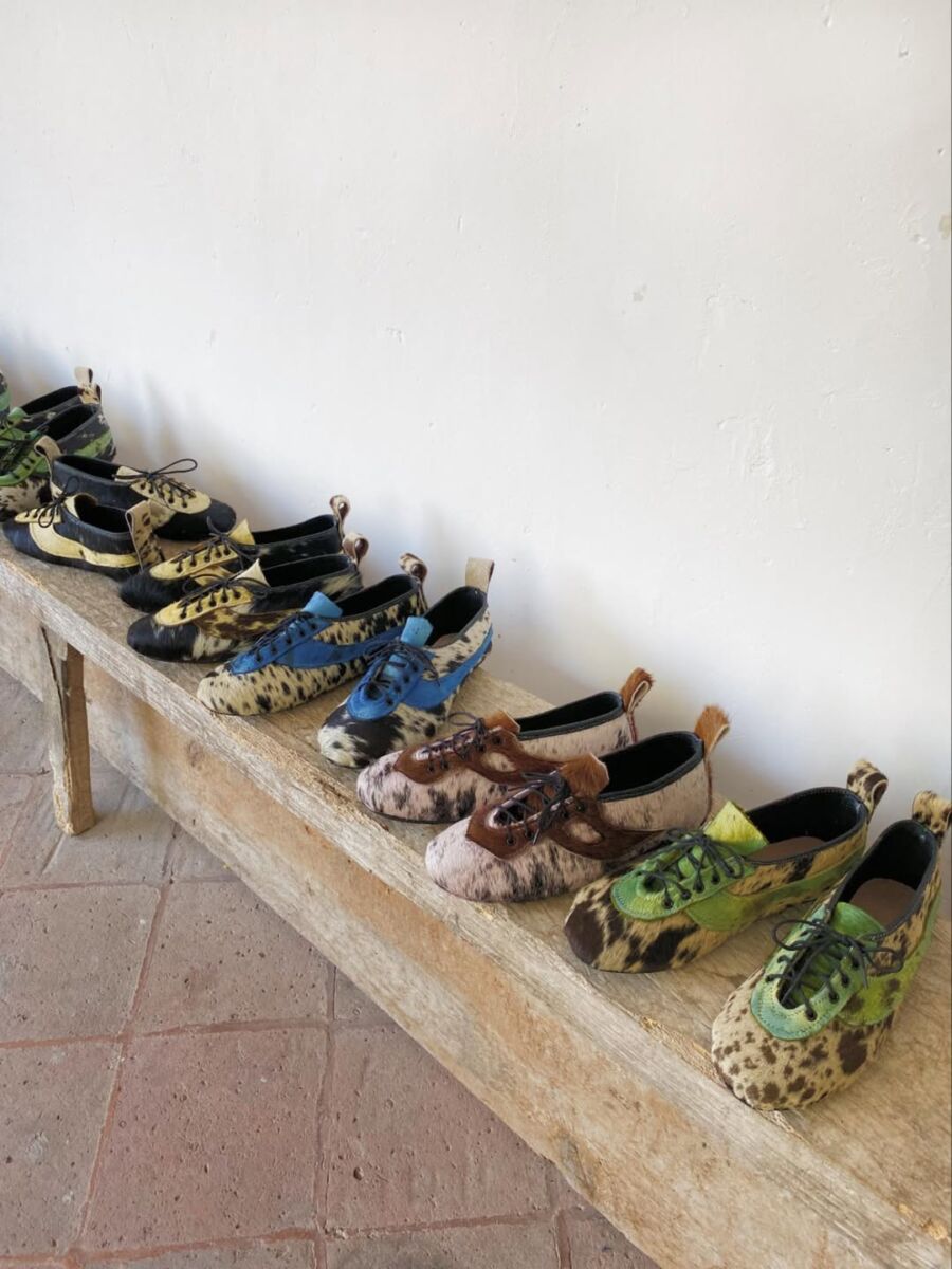 zapatos bolillos de la marca mexicana baku artesanal