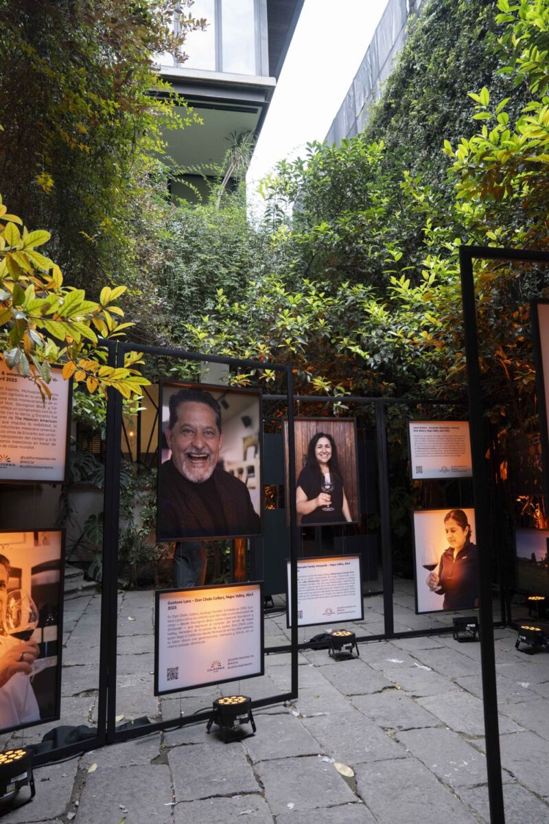Mexican Hands on California Wine