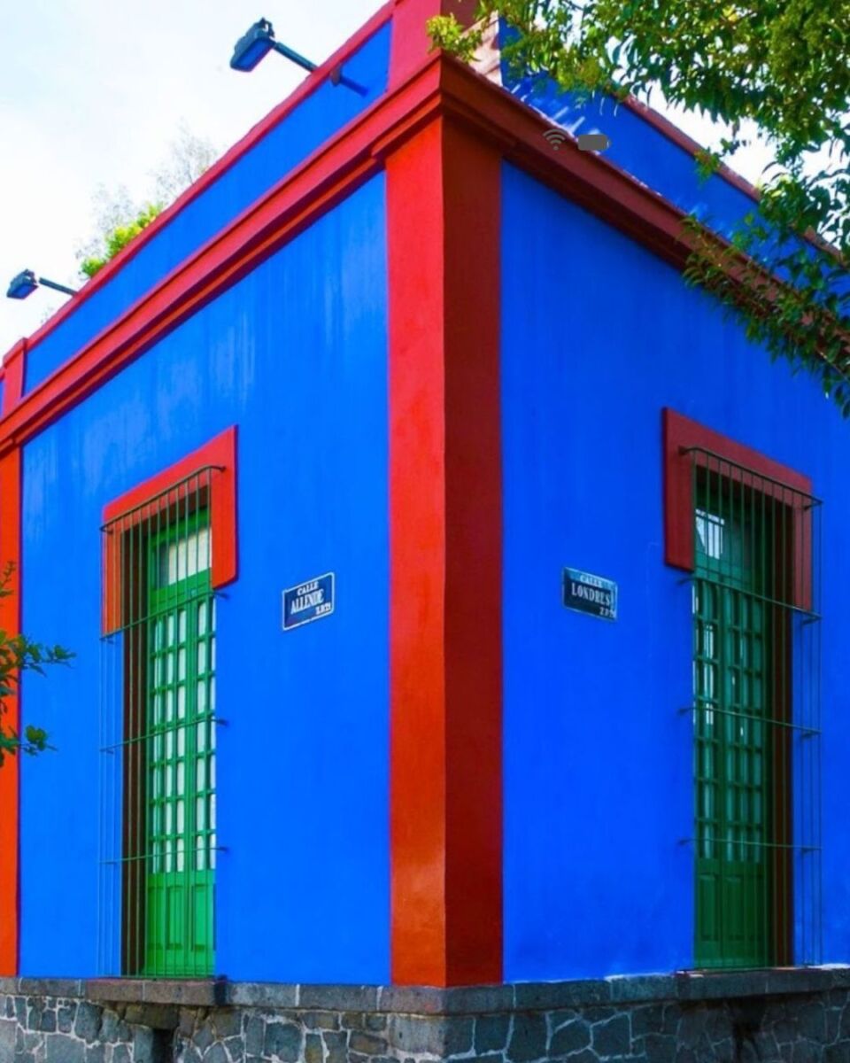 El Museo Frida Kahlo también es conocido como 'La Casa Azul'