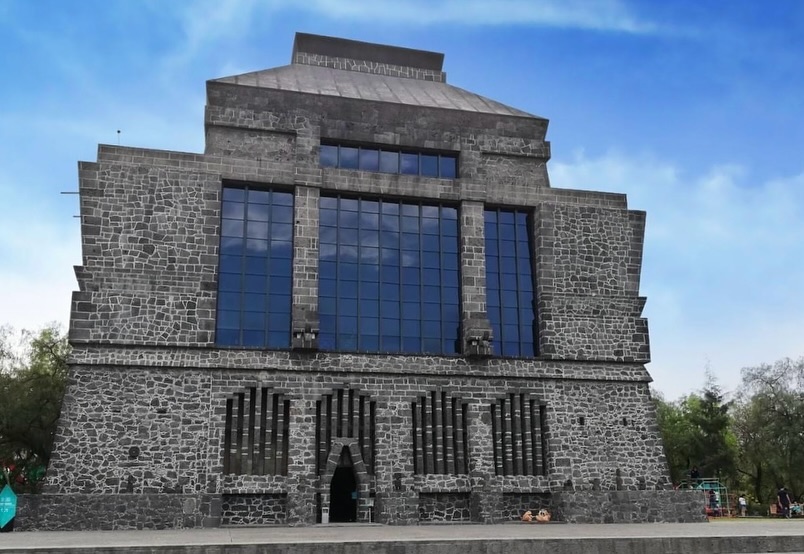 El Museo Anahuacalli fue un museo que Diego Rivera construyó para exhibirte su arte prehispánico 
