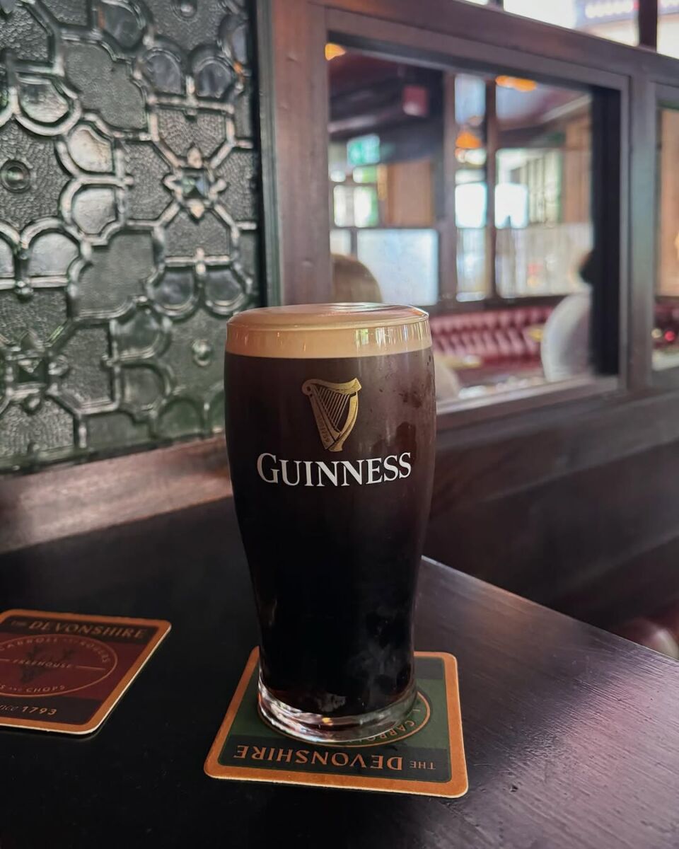 Pub en Londres donde sirven Cerceda Guinness