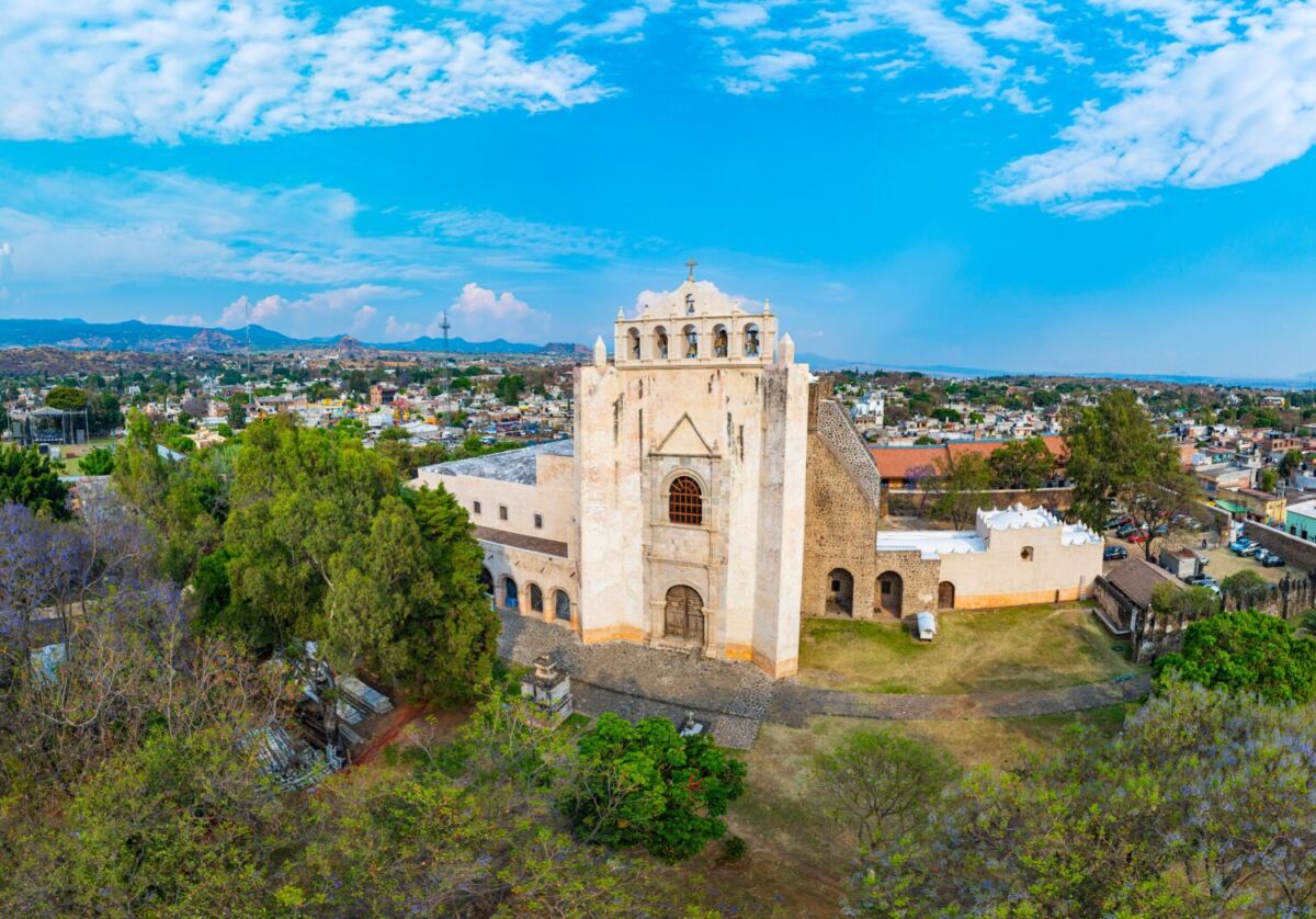 Ex Convento de San Juan Bautista en el Pueblo Mágico de Tlayacapan