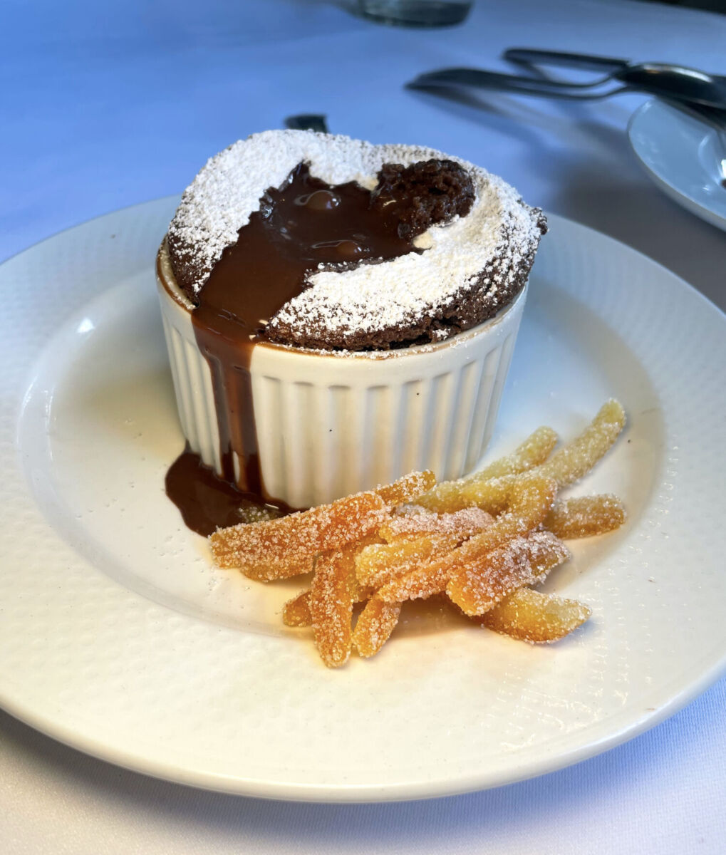 Coulant de chocolate en Très