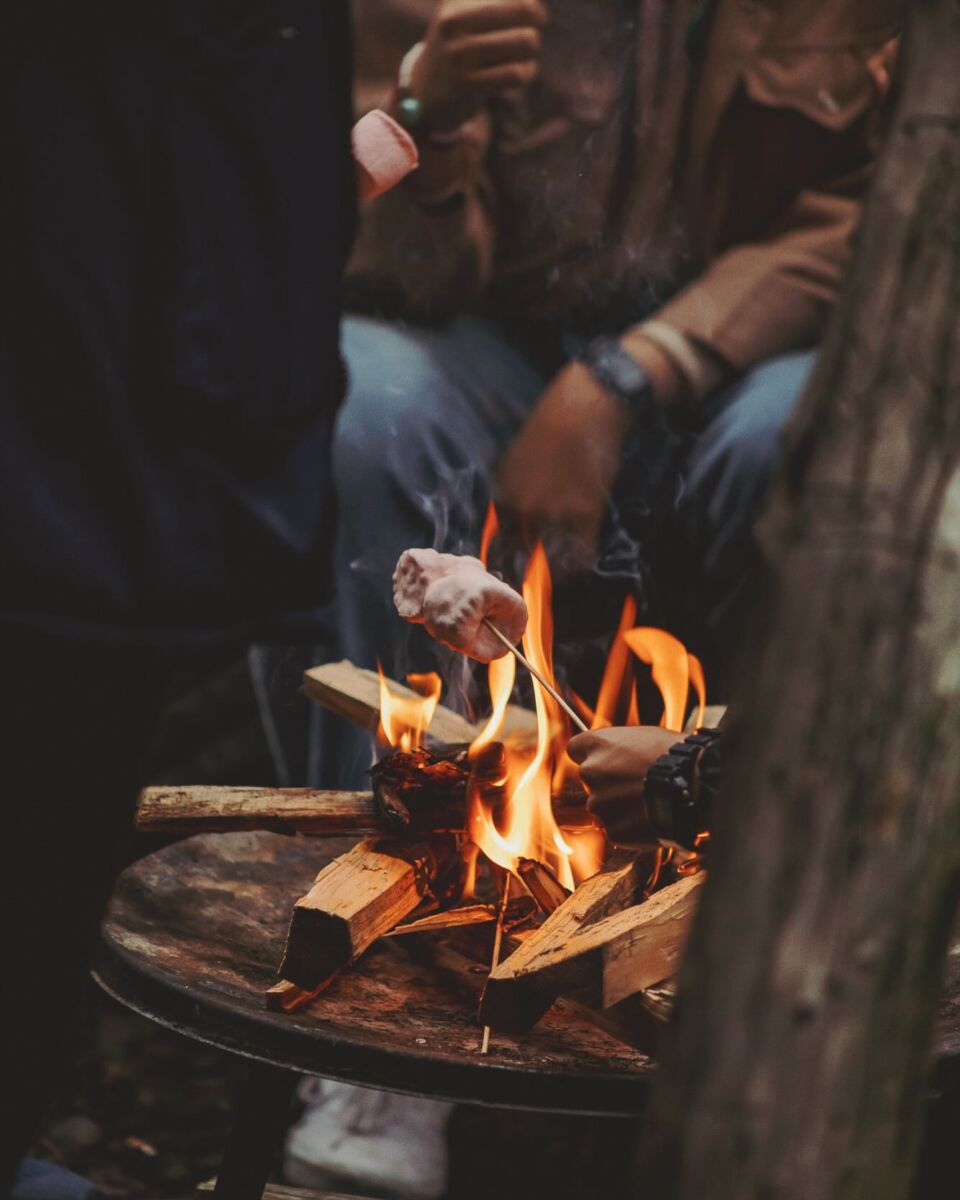 Fogatas para asar bombones