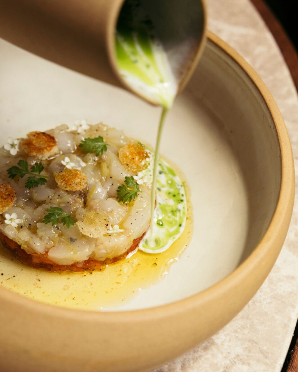 La cocina de Esca está inspirada en la gastronomía italiana y mediterránea