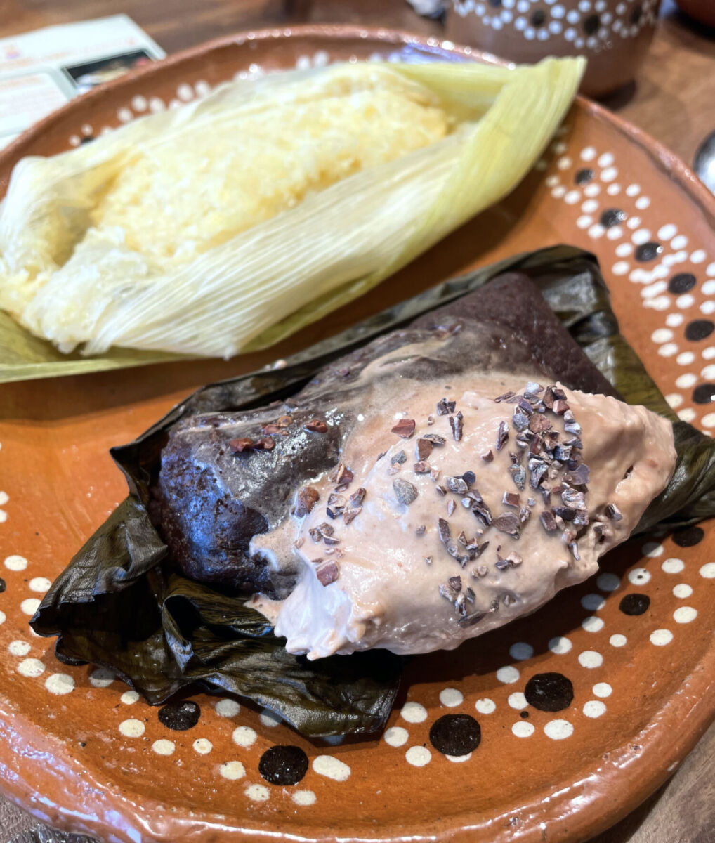 Tamales ricos en CDMX