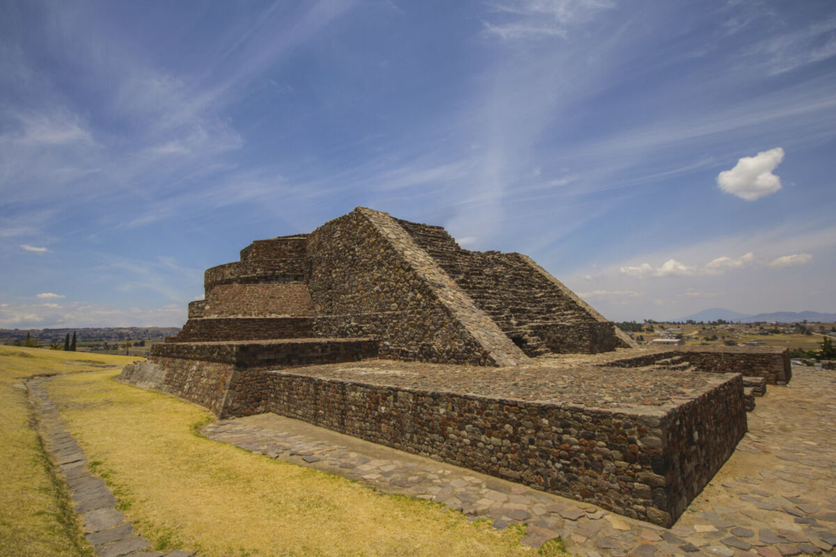 Ehécatl-Quetzalcóatl es un templo circular dedicado al dios del viento