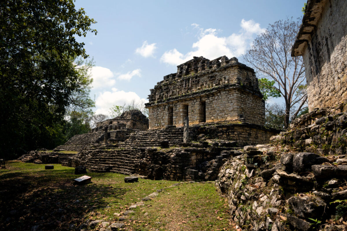 Ruinas mayas en Chiapas 