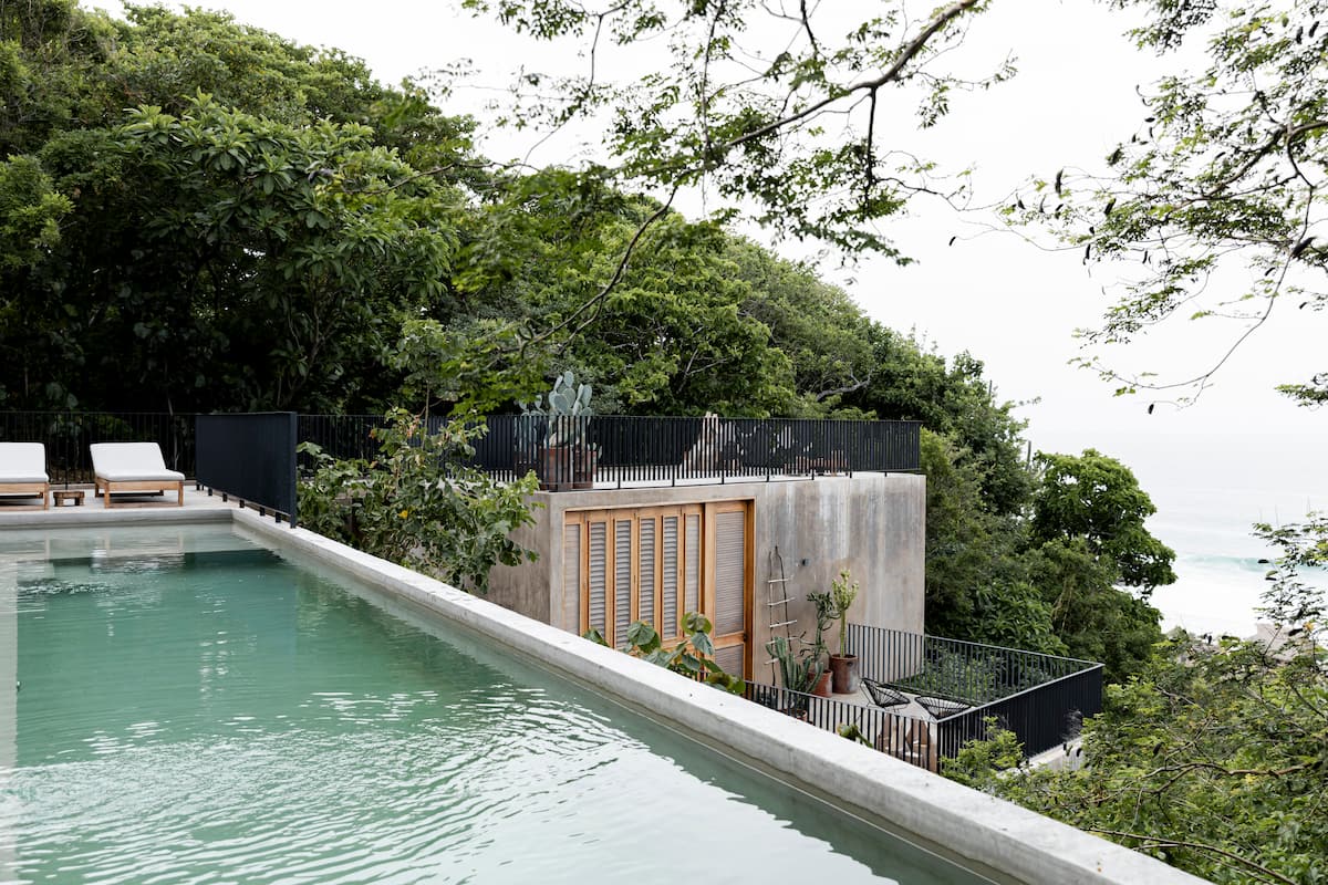 casa vacacional en la Playa Mermejita 