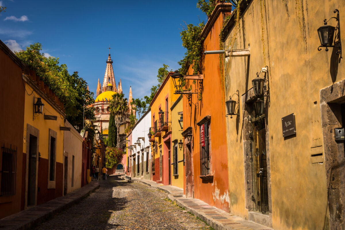 calle Aldama en San Miguel de Allende 