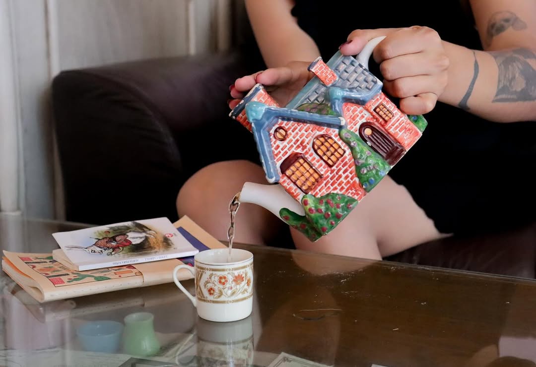 salón de té casa tassel en la roma norte