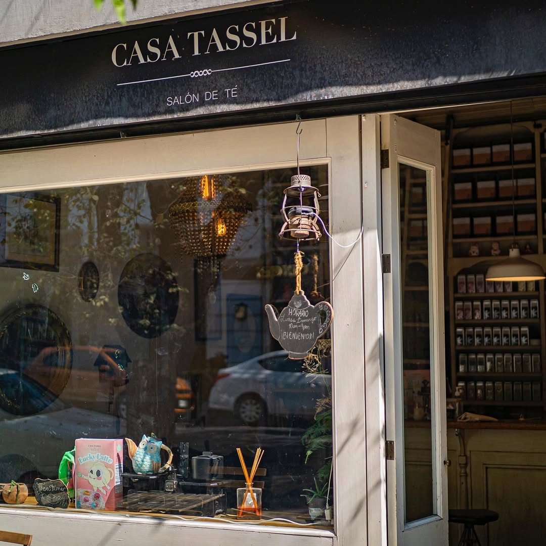 salón de té casa tassel en la roma norte