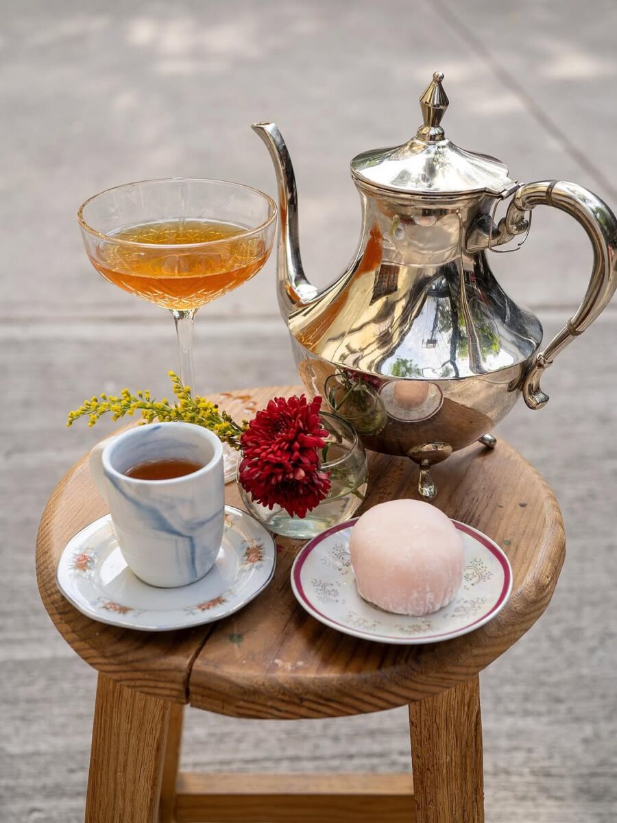 salón de té casa tassel en la roma norte