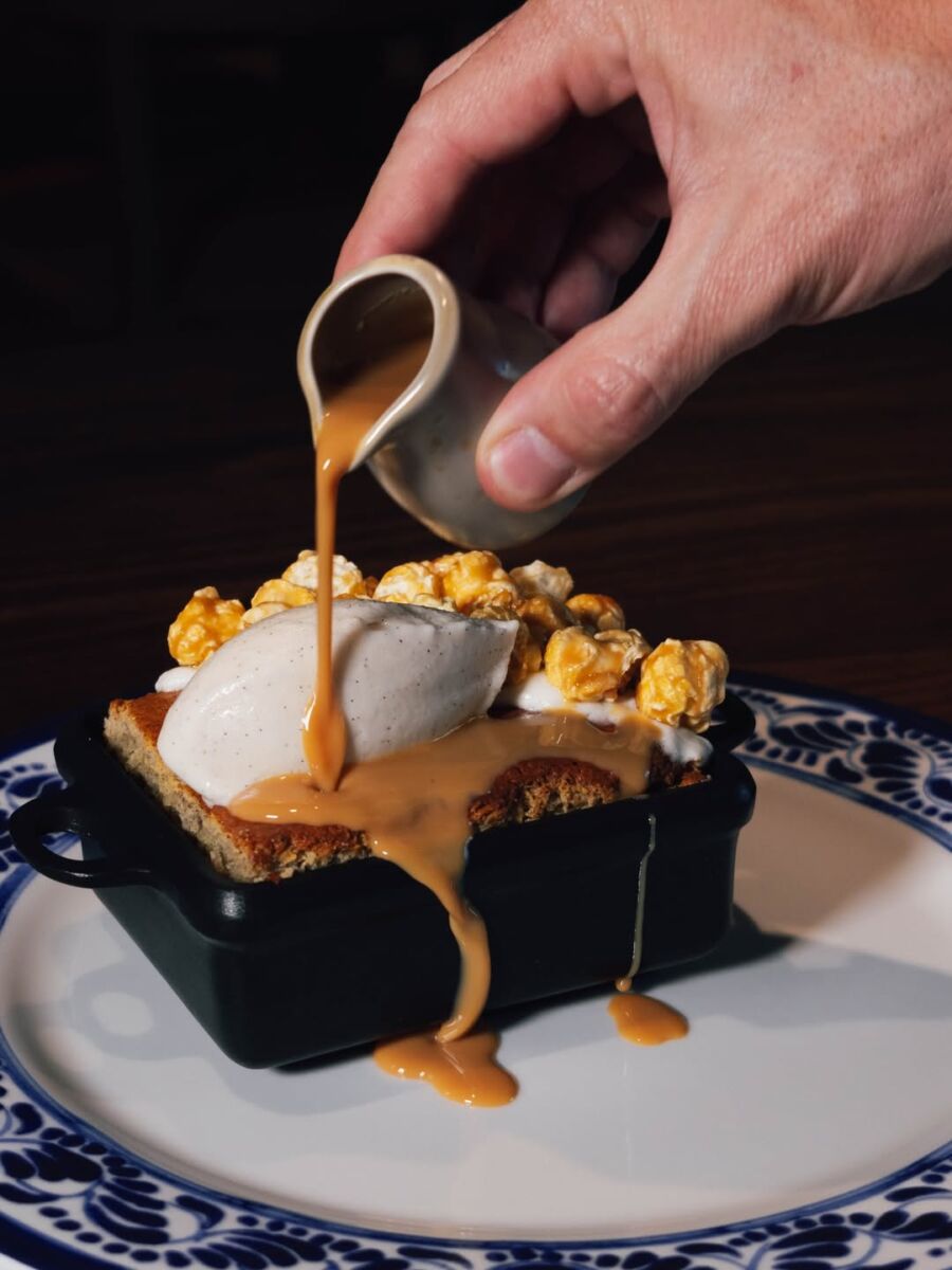 Pan de elote cha cha cha