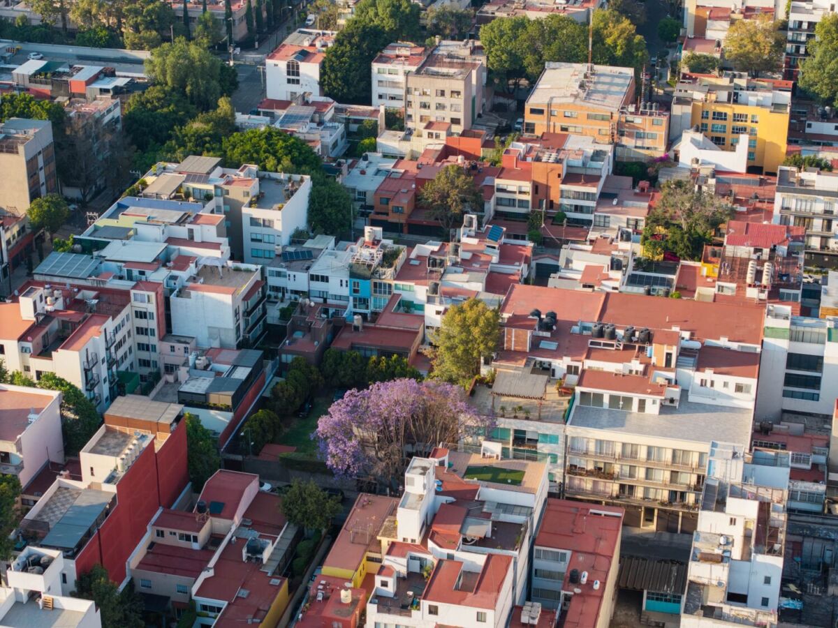 Vista aérea de la CDMX 