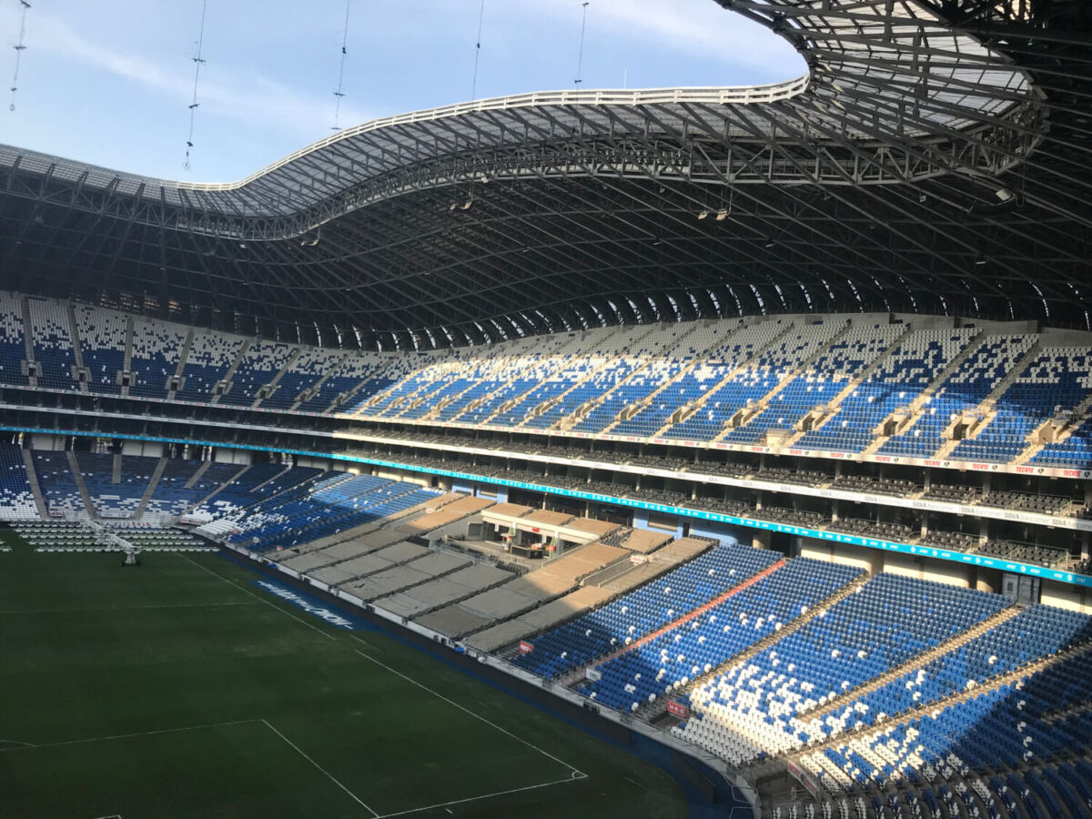 Butacas del Estadio BBVA de Monterrey 