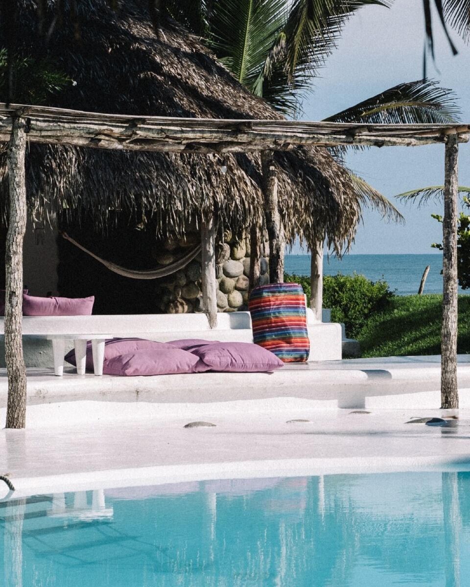 Escápate a estos bungalows frente al mar de Veracruz y olvídate de todos los problemas 