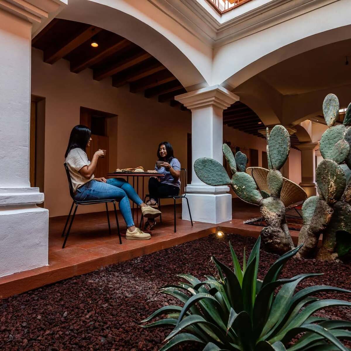 Hoteles boutique en el centro de Oaxaca con desayuno incluido (y patios que antojan quedarse horas)